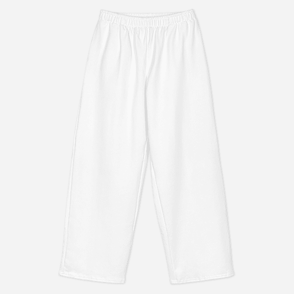 All-Over Print Unisex Cotton Wide-Leg Pants