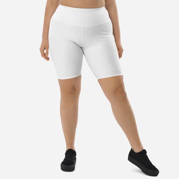 All-Over Print Biker Shorts