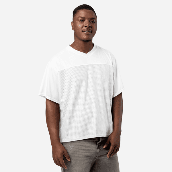 All-Over Print Boxy Football Jersey